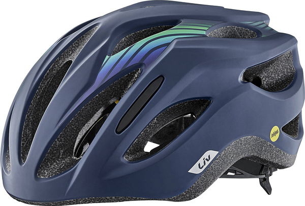 Kask szosowy damski Giant Liv Rev Comp MIPS (granatowo-zielony)