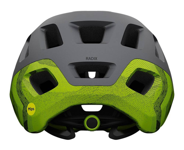 Kask rowerowy MTB GIRO RADIX szaro-zielony