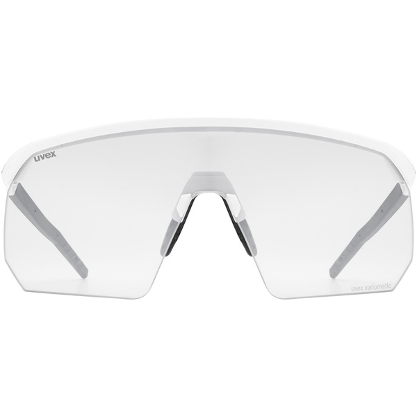 Okulary fotochromowe Uvex Pace One V White Matt (srebrne soczewki litemirror S1-S3)