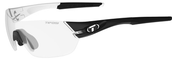 Okulary TIFOSI SLICE FOTOTEC black white (1szkło Light Night FOTOCHROM 75,9%-27,7% transmisja światła)