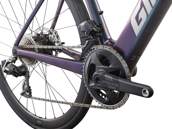 Rower szosowy elektryczny Giant Defy Advanced E+ Elite 0 (2025) | karbonowy | Blue Dragonfly