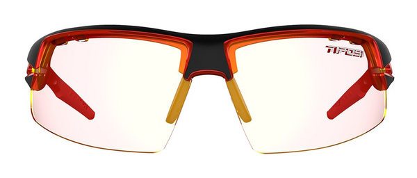 Okulary TIFOSI CRIT CLARION FOTOTEC black/red (1 szkło Clarion Red FOTOCHROM 64%-14% transmisja światła) (NEW)