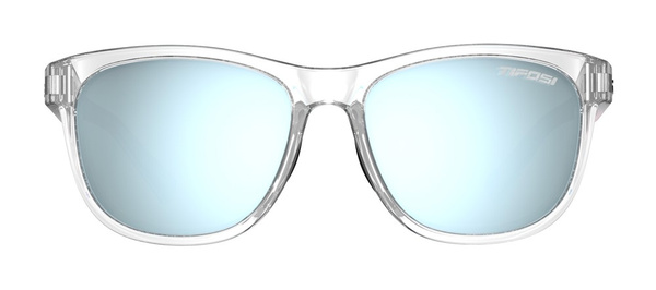 Okulary TIFOSI SWANK (białe; soczewka szaro-niebieska 15% transmisji światła)