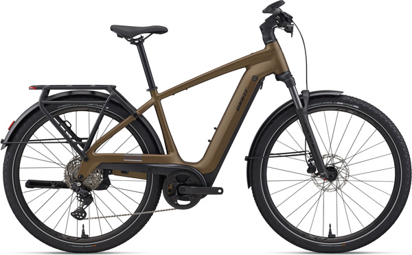 Rower trekkingowy elektryczny Giant Explore E+ 3 (2026) Pyrite Brown