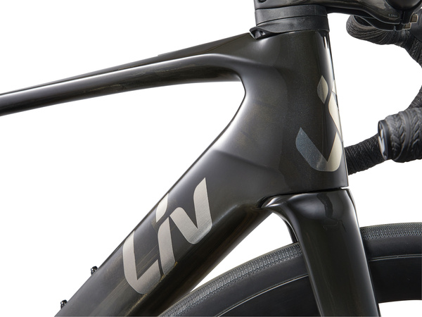 Rower szosowy elektryczny damski Giant Liv Avail Advanced E+ Elite 0 (2025) | karbonowy | Raw Carbon