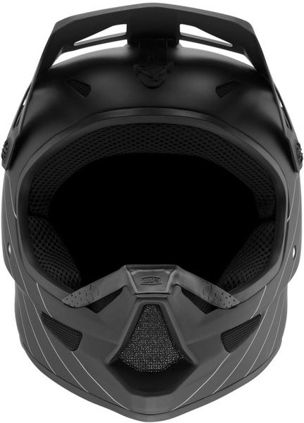 Kask full face dziecięcy 100% STATUS Essential Black