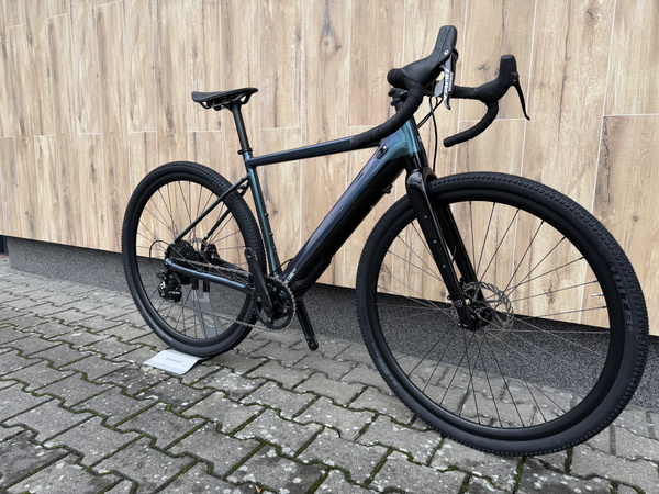 Potestowy rower gravel elektryczny Octane One E-GRD Dark Teal Metallic