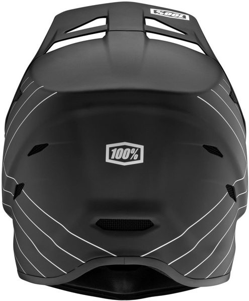Kask full face dziecięcy 100% STATUS Essential Black