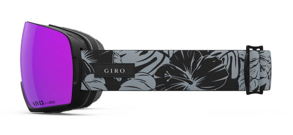 Gogle zimowe GIRO ARTICLE II BLACK & GREY BOTNICAL LX (soczewka lustrzana kolorowa VIVID-Carl Zeiss PINK i soczewka lustrzana kolorowa VIVID-Carl Zeiss INFRARED)