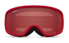 Gogle zimowe GIRO CRUZ RED & WHITE WORDMARK (soczewka lustrzana kolorowa AMBER SCARLET)