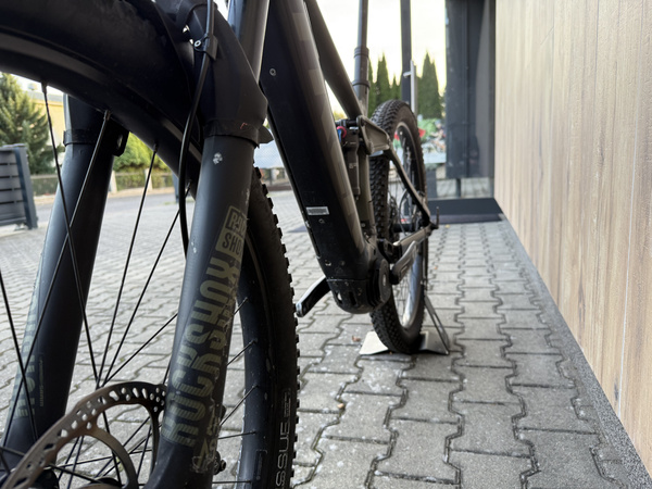 Używany rower elektryczny MTB Trek Rail 9 (2021) zielony
