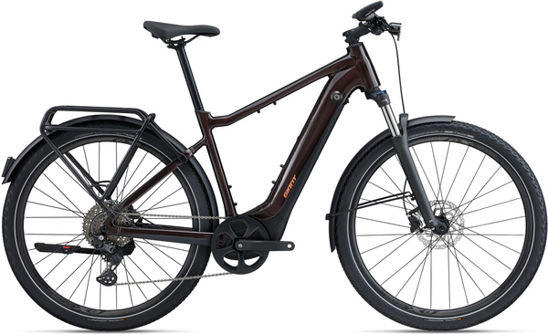 Rower trekkingowy elektryczny Giant Explore E+ 1 GTS (2023) Cordovan