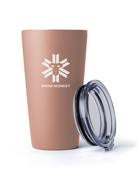 Kubek termiczny Snow Monkey Enjoyer Rose
