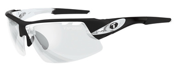 Okulary TIFOSI CRIT FOTOTEC crystal black (1 szkło Light Night FOTOCHROM 76%-27% transmisja światła) (NEW)