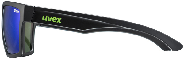 Okulary Uvex LGL 29 (czarny mat | zielone soczewki mirror S3)
