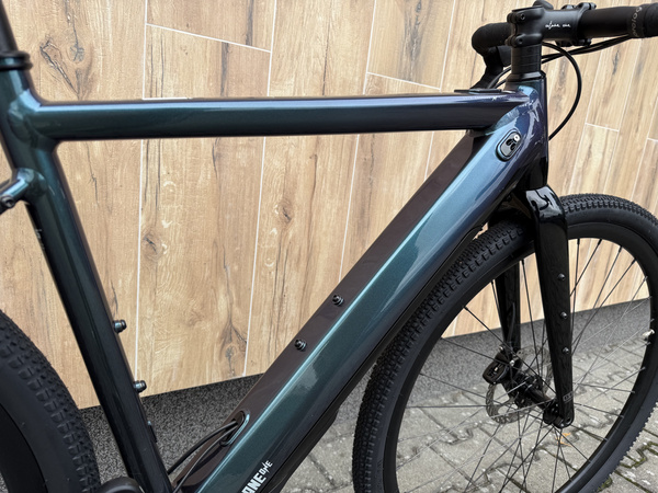 Potestowy rower gravel elektryczny Octane One E-GRD Dark Teal Metallic