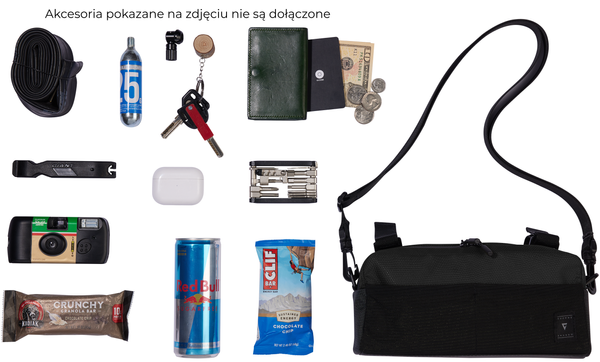 Torba na kierownicę Giant Shadow Black