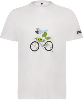 Koszulka z krótkim rękawem Shimano Sentiero LTD (biała)