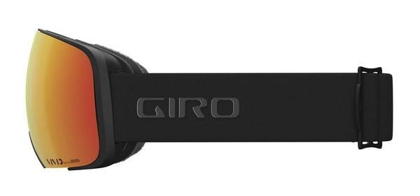 Gogle zimowe GIRO COMP BLACK WHITE INDICATOR (soczewka lustrzana kolorowa VIVID-Carl Zeiss EMBER i soczewka lustrzana kolorowa VIVID-Carl Zeiss INFRARED)