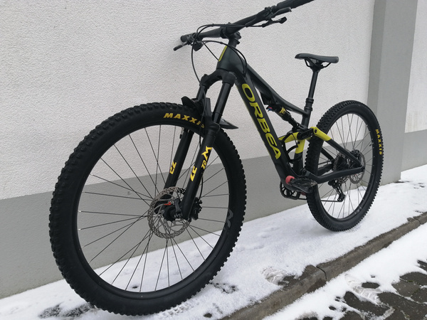 Używany rower MTB Orbea Occam H30 czarno-żółty