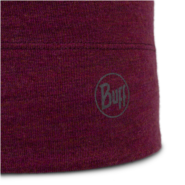 Czapka BUFF MERINO MIDWEIGHT BEANIE MELANGE TIBETAN RED