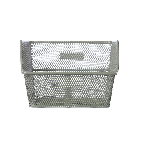 Kosz tylny na bagażnik BASIL CENTO FM, FIXED MOUNTED, mocowanie stałe, stalowy olive green (NEW)