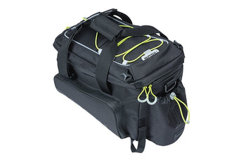 Torba na bagażnik Basil Miles XL Pro (czarno-limonkowa 9-36 litrów)