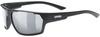 Okulary Uvex Sportstyle 233 P (czarny mat | srebrne soczewki Polavision® litemirror S3)