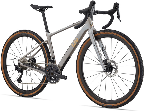 Rower gravel damski Giant Liv Devote Advanced 0 (2026) | karbonowy | Camel Silk