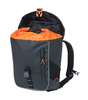 Sakwa pojedyncza BASIL MILES TARPAULIN DAYPACK 17L, Hook On System, 100% wodoodporna black orange (NEW)