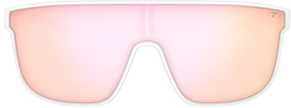 Okulary TIFOSI SANCTUM XL matte white (1 szkło Pink Mirror xx% transmisji światła)