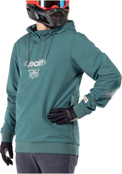 Bluza z kapturem Leatt MTB Gravity 3.0 (turkusowa)