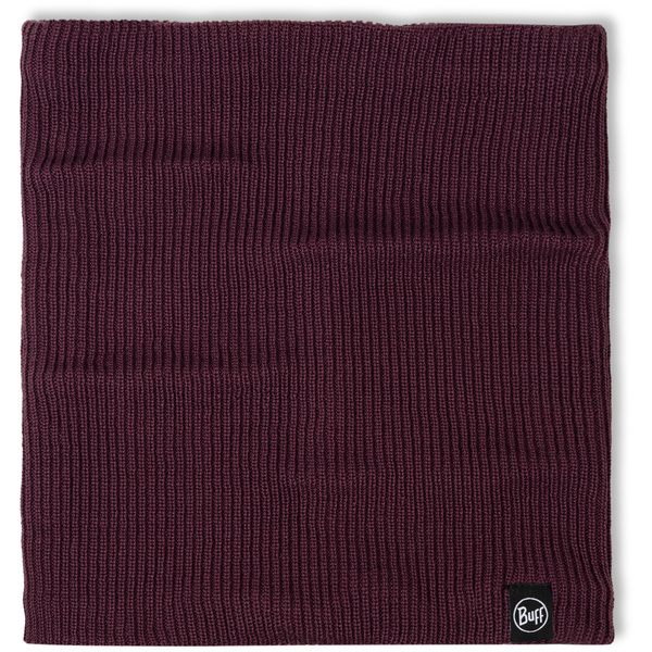 Bandana BUFF KNITTED & FLEECE NECKWARMER RENVI BURGUNDY