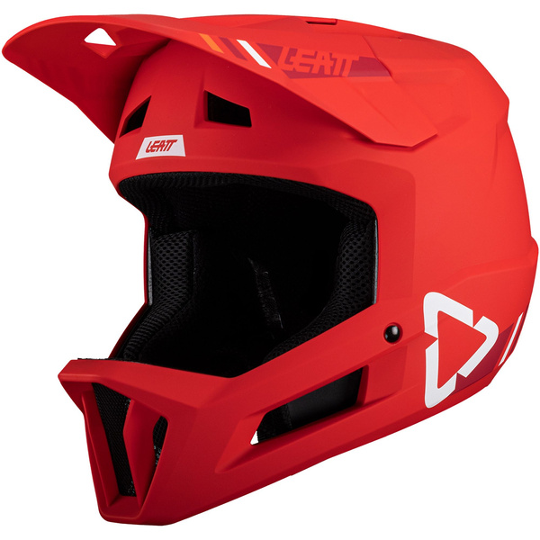 Kask full face dziecięcy Leatt MTB Gravity 1.0 Junior V23 Fire