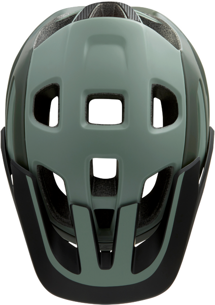 Kask MTB Lazer Jackal Matte Dark Green Flash Yellow
