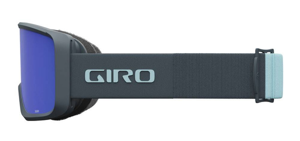 Gogle zimowe GIRO SAGEN DARK SHARK THIRDS (soczewka Grey Cobalt i soczewka YELLOW) 