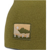 Czapka BUFF KNITTED BEANIE LILON LONG MOSS