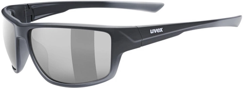 Okulary Uvex Sportstyle 230 (czarny mat | srebrne soczewki mirror S3)