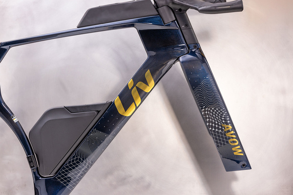 Zestaw ramowy Giant Liv Avow Advanced SL Tri (2025) | karbonowy | Ultra Navy