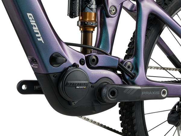 Rower MTB elektryczny Giant Trance X Advanced E+ Elite 0 (2024) | karbonowy | Blue Dragonfly