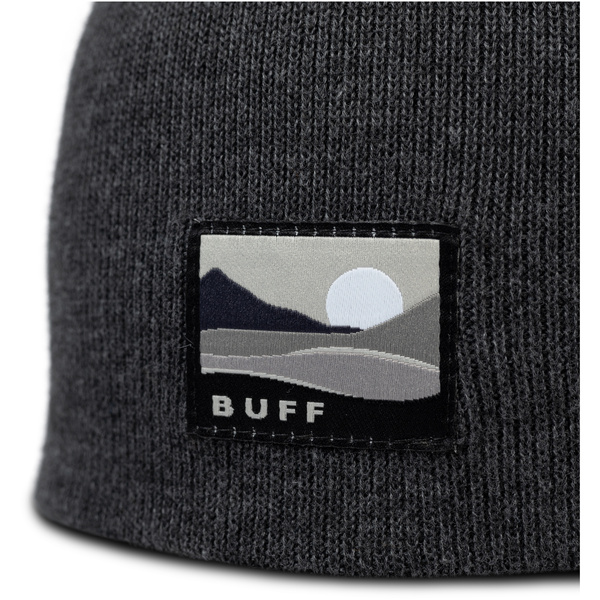 Czapka BUFF KNITTED BEANIE LILON LONG GREY HEATHER