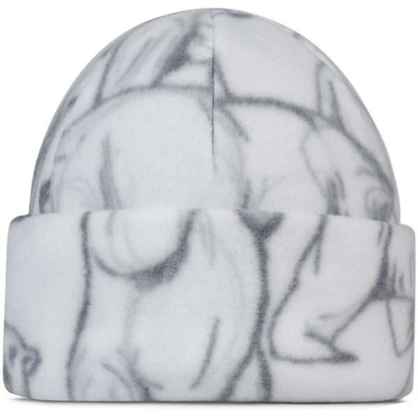 Czapka dziecięca BUFF POLAR PRINTS BEANIE BARGY WHITE