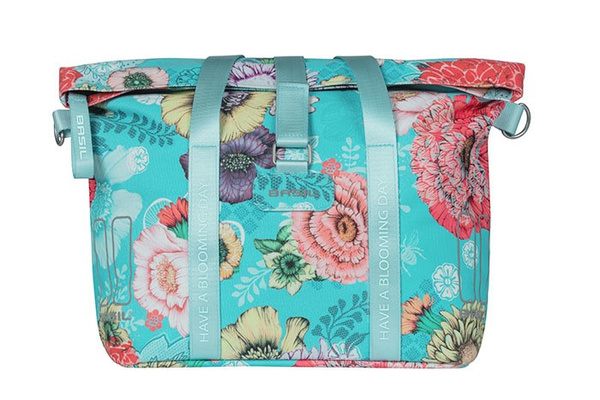 Sakwa pojedyncza przód/tył BASIL BLOOM FIELD HANDBAG KF-HOOK System, 8-11L, sky blue (NEW)