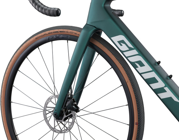 Rower szosowy elektryczny Giant Defy Advanced E+ Elite AR (2025) | karbonowy | Kelp Forest