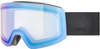 Gogle narciarskie fotochromowe UVEX Provoqe pro V (czarny mat | niebieskie soczewki S1-S3)