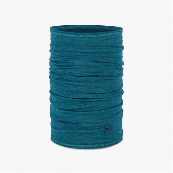 Bandana BUFF MERINO LIGHTWEIGHT SOLID SOLID TEAL