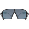 Okulary Uvex Sportstyle 237 Black Matt (czerwone soczewki mirror S2)