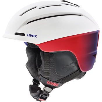 Kask narciarski UVEX Gravitate (biało-czerwony)