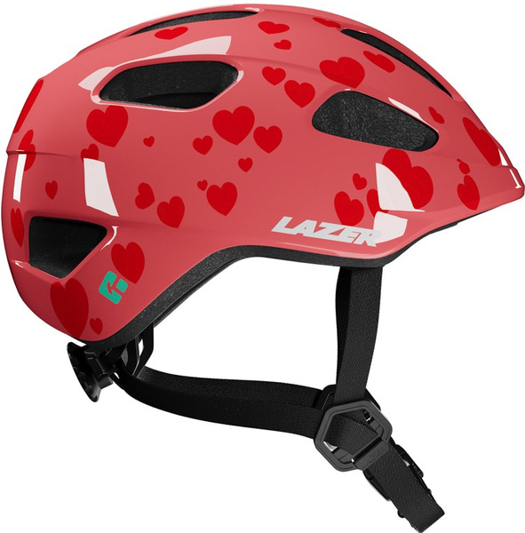 Kask dziecięcy Lazer Nutz 2.0 KinetiCore Little Hearts