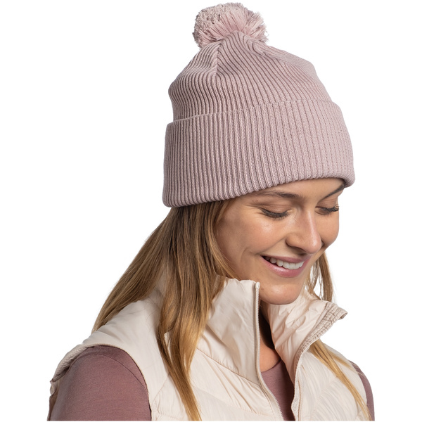 Czapka BUFF KNITTED BEANIE RENVI ROSEWOOD